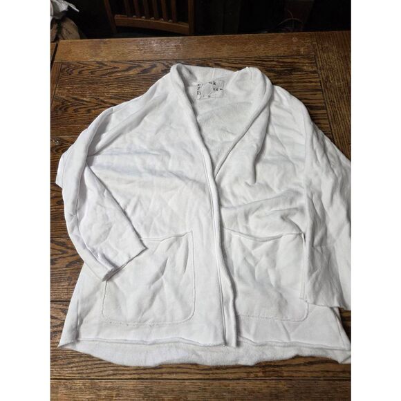 Frank & Eileen Barbara Beach Cardigan in white sz Small - Picture 2 of 6